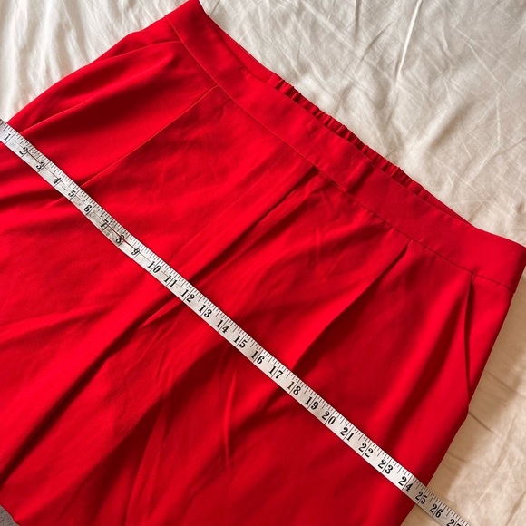 Ever New Nylah Curve Wide Leg Pants 16 Salsa Red - Picture 14 of 15